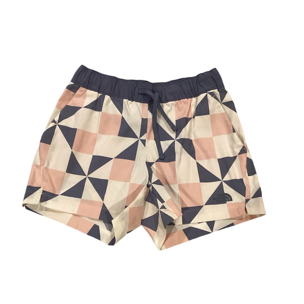 Women's The North Face Class V Shorts Size Small Evening Sand Pink Patchwork